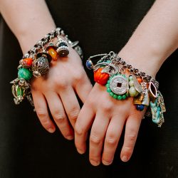 Napier charm bracelets
