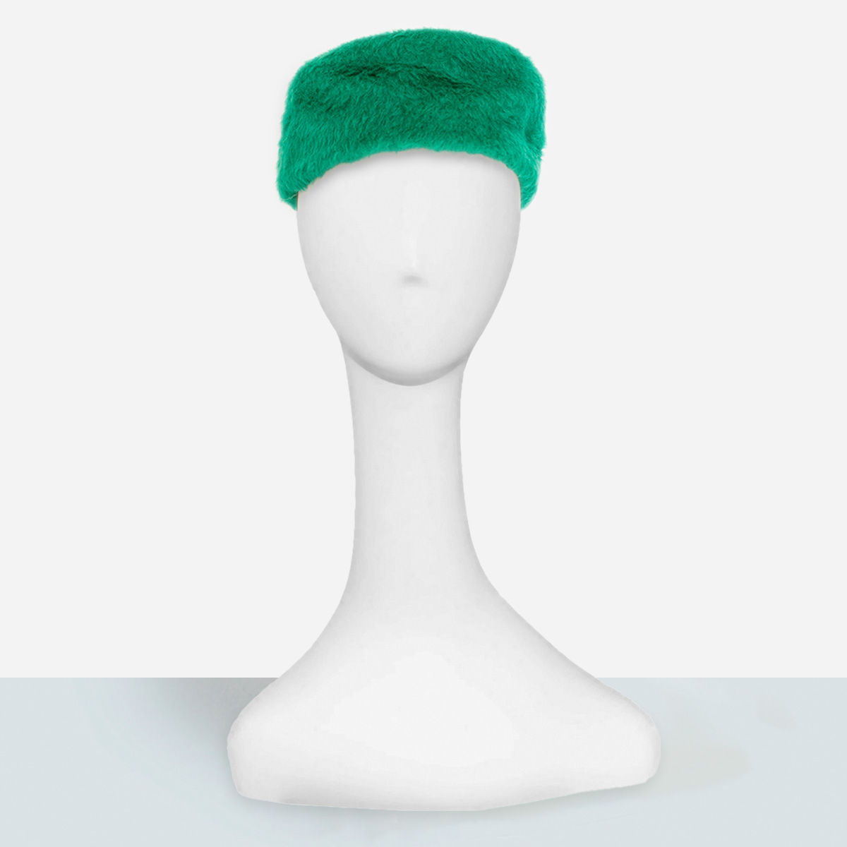 vintage green pillbox hat