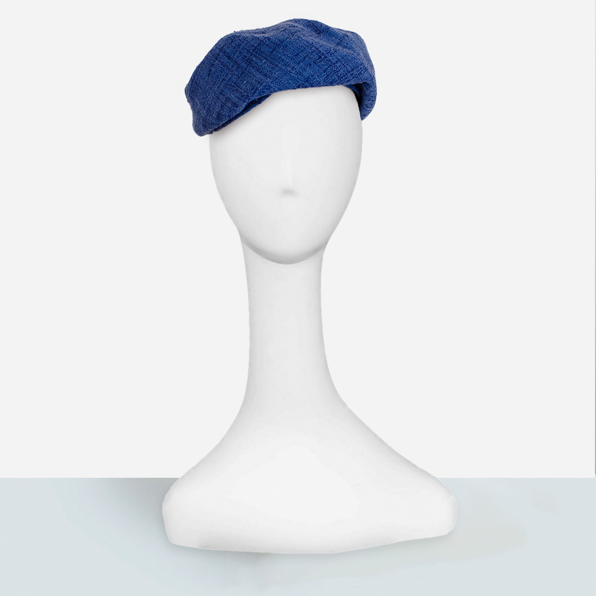 vintage blue beret
