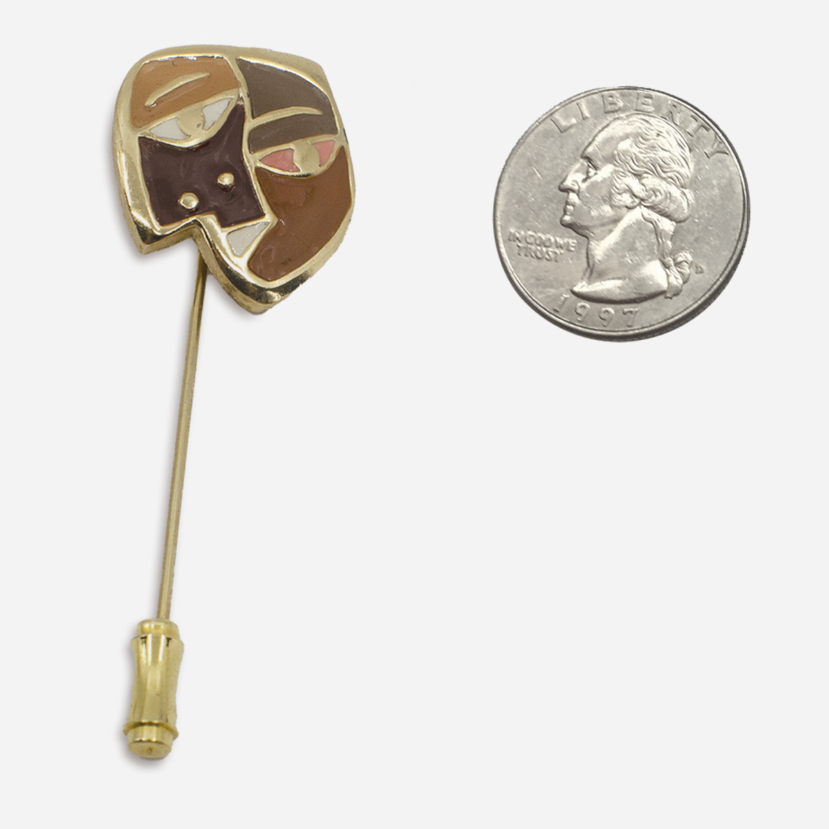 1970s vintage stick pin